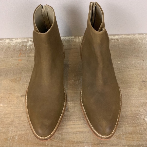 Free People leather Century Flat Bootie Pointed Boot - Picture 3 of 5